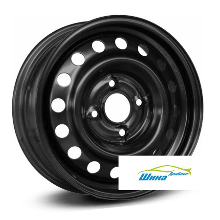 Диск штампованный 5*13 4*98 ET29 60,1 ТЗСК VAZ 2103 Black в Луганске - 1