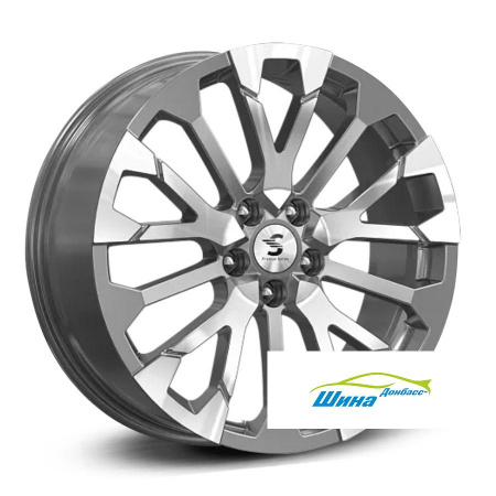 Диск литой 7,5*19 5*114,3 ET39 66,1 Premium Series КР003 X-Trail T32 GlossGrapfp в Луганске - 1