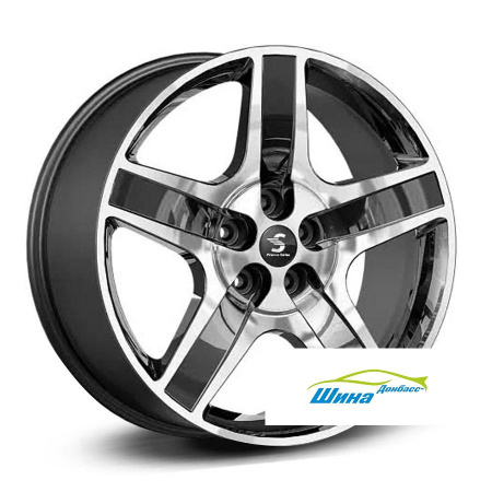 Диск литой 8,5*20 5*108 ET45 63,35 Premium Series КР008 Velar GlossGrapfp в Луганске - 1