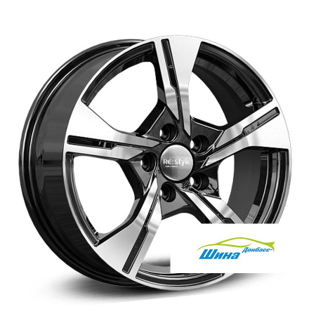 Диск литой 6,5*16 5*114,3 ET40 66,1 iFree Original ZV Qashqai КС1053 BFP в Луганске - 1