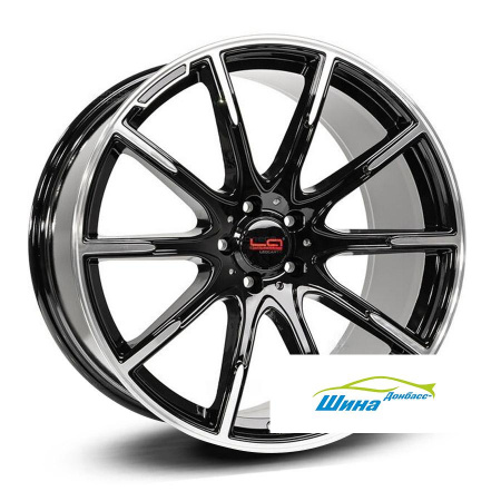 Диск литой 10*21 5*112 ET54 66,6 Legeartis Concept MR544 BFP в Луганске - 1