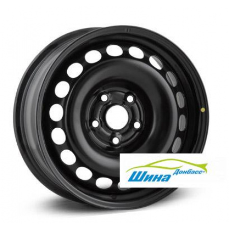 Диск штампованный 6*15 5*100 ET35 57,1 TREBL 8945 Black в Луганске - 1