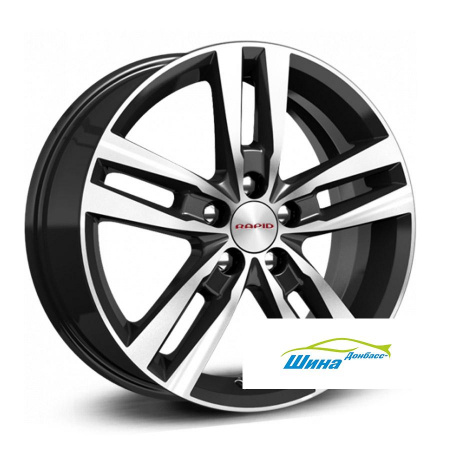 Диск литой 6,5*16 5*108 ET50 63,35 КиК Rassvet KC868 GBFP в Луганске - 1