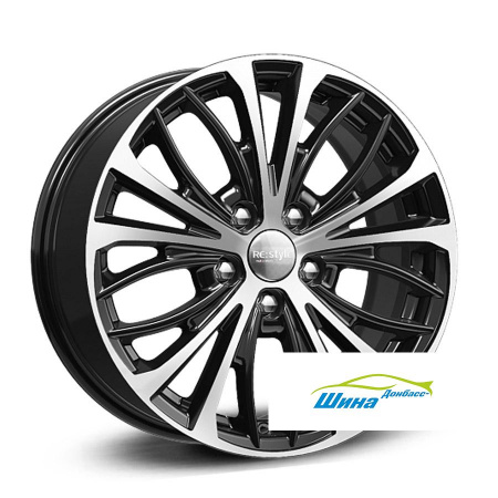 Диск литой 7,5*17 5*114,3 ET52,5 67,1 iFree Original ZV Optima JF КС873 BFP в Луганске - 1