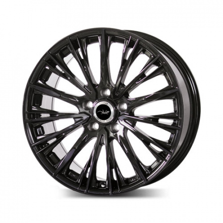 Диск литой 7,5*18 5*108 ET38 54,1 LIZARDO Octopus (Black) в Луганске - 1