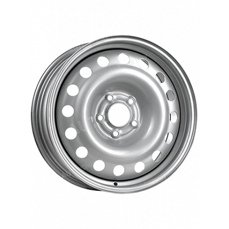 Диск штампованный 7*17 5*114,3 ET41 67,1 TREBL 8265 HYUNDAI SantaFe сильвер в Луганске - 1