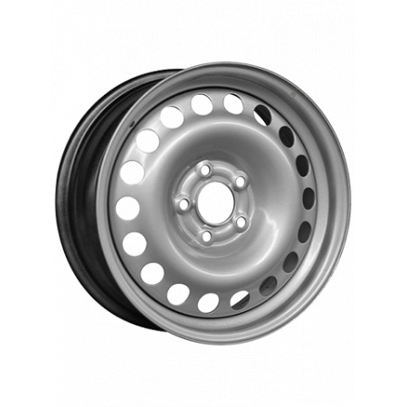 Диск штампованный 6,5*16 5*110 ET37 65,1 TREBL 9045 OPEL Astra сильвер в Луганске - 1
