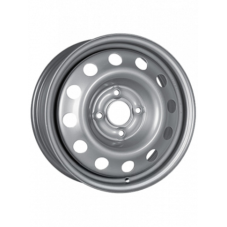 Диск штампованный 6*15 4*108 ET47,5 63,3 TREBL 7255 FORD Fiesta сильвер в Луганске - 1