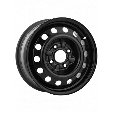 Диск штампованный 6*15 4*114,3 ET44 67,1 TREBL 8270 Carisma_Volvo S40_V40 черный в Луганске - 1
