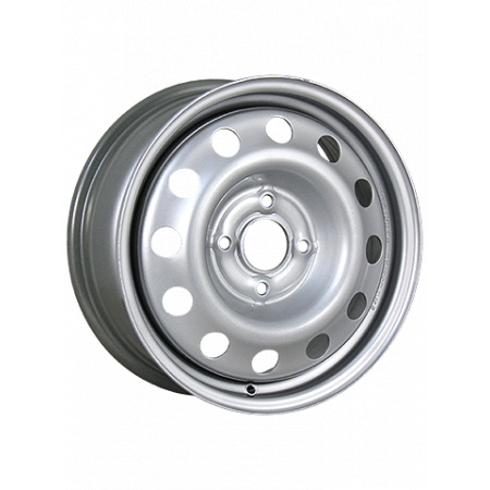 Диск штампованный 6*15 4*108 ET49 63,3 TREBL 64C49G FORD Fiesta сильвер в Луганске - 1