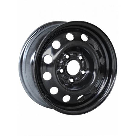 Диск штампованный 6*15 5*114,3 ET40 67,1 TREBL 64J40H NISSAN Almera черный в Луганске - 1