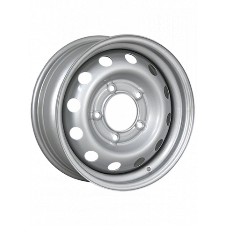 Диск штампованный 6*15 5*139,7 ET48 98,5 TREBL 64G48L CHEVROLET Niva сильвер в Луганске - 1