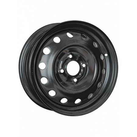 Диск штампованный 5,5*14 4*100 ET43 60,1 TREBL 53A43C RENAULT Logan_Scenic черный в Луганске - 1