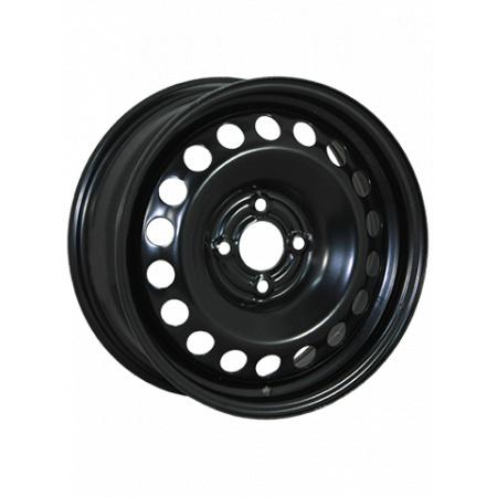 Диск штампованный 6*15 4*100 ET50 60,1 TREBL 64A50C RENAULT Clio II_Logan черный в Луганске - 1