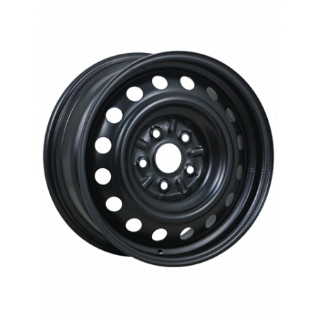 Диск штампованный 6,5*16 5*114,3 ET39 60,1 TREBL 7625 TOYOTA Avensis черный в Луганске - 1