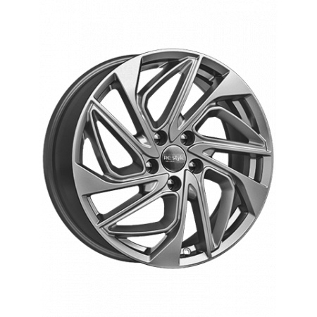 Диск литой 7*18 5*112 ET43 57,1 iFree Original КС883 (ZV 18 _Tiguan) дарк платинум в Луганске - 1