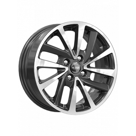 Диск литой 6*15 4*100 ET36 60,1 iFree Original КС899 (ZV 15_Sandero Stepway) алмаз черный в Луганске - 1