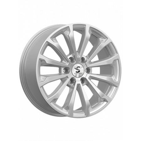 Диск литой 8,5*20 6*139,7 ET33 67,1 Premium Series КР006 (20_Pajero Sport) Elite silver в Луганске - 1