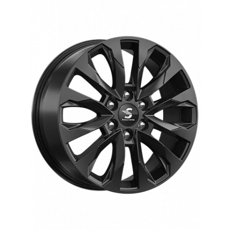 Диск литой 8*20 6*139,7 ET38 67,1 Premium Series КР007 (20_Pajero Sport) Fury black в Луганске - 1