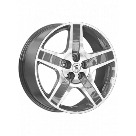 Диск литой 8,5*20 5*108 ET45 63,35 Premium Series КР008 (20_Velar) Diamond gloss graphite в Луганске - 1