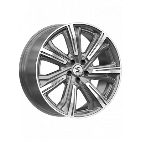 Диск литой 8,5*20 5*108 ET36 65,1 Premium Series Kleemann (КР1067) Diamond gloss graphite в Луганске - 1