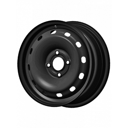 Диск штампованный 5,5*14 4*100 ET43 60,1 ТЗСК RENAULT Logan, Scenic черный в Луганске - 1