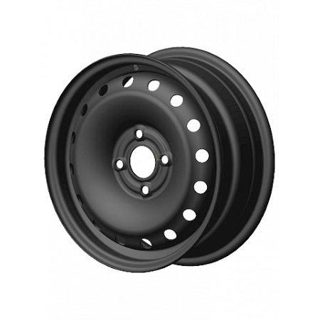 Диск литой 5,5*14 4*100 ET49 56,6 ТЗСК OPEL Astra_DAEWOO Nexia черный в Луганске - 1