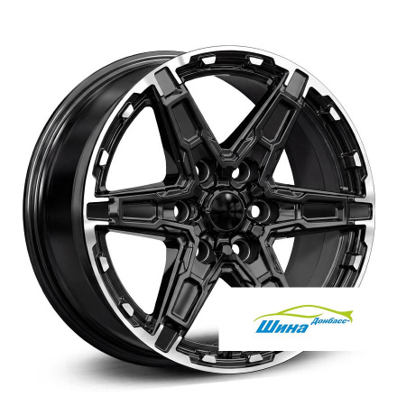 Диск литой 8*18 6*139,7 ET35 67,1 КиК Дистрикт BKL в Луганске - 1