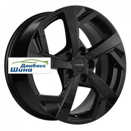 Диск литой 7*17 5*114,3 ET48,5 67,1 Khomen Wheels KHW1712 (Sportage) Black в Луганске - 1