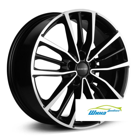 Диск литой 7*18 5*114,3 ET49 67,1 KHOMEN WHEELS 1812 BFP в Луганске - 1