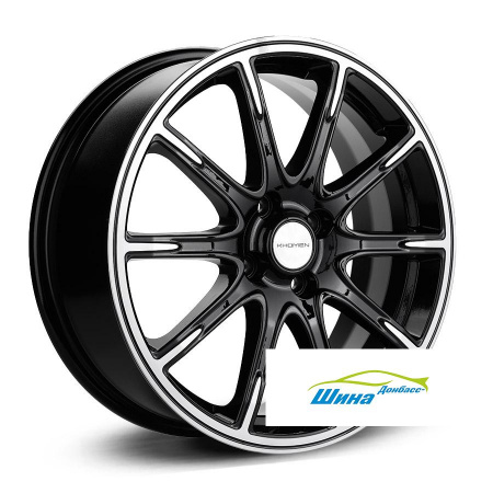 Диск литой 6,5*17 4*100 ET43 60,1 KHOMEN WHEELS 1707 BFP в Луганске - 1