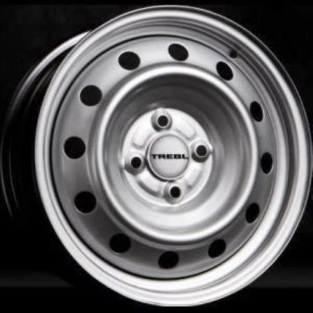 Диск штампованный 6*15 4*98 ET35 58.6 Trebl X40021 (коробка) Silver в Луганске - 1