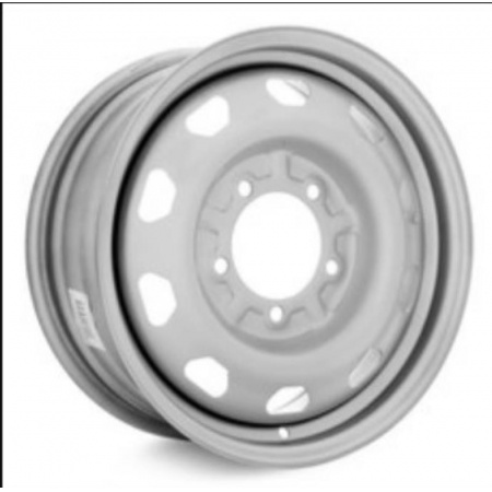 Диск штампованный 6*16 5*139,7 ET22 108.6 Trebl LT2883D_UAZ (коробка) Silver в Луганске - 1