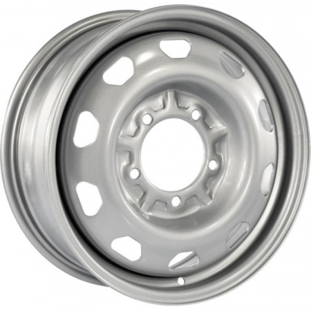 Диск штампованный 6*16 5*139,7 ET45 108.6 Trebl LT2887D_P (палета) Silver в Луганске - 1