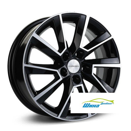 Диск литой 6*15 5*100 ET38 57,1 KHOMEN WHEELS 1507 BFP в Луганске - 1