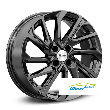 Диск литой 6,5*16 4*100 ET41 60,1 iFree Original Неом КС1172 Black в Луганске - 1