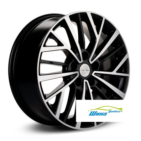 Диск литой 7*17 5*114,3 ET45 67,1 KHOMEN WHEELS 1717 BFP в Луганске - 1