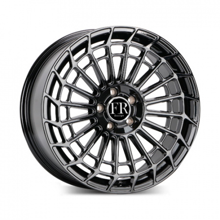 Диск литой 9,0*21 5*112 ET34 FR REPLICA IVF-3140 (Black) в Луганске - 1