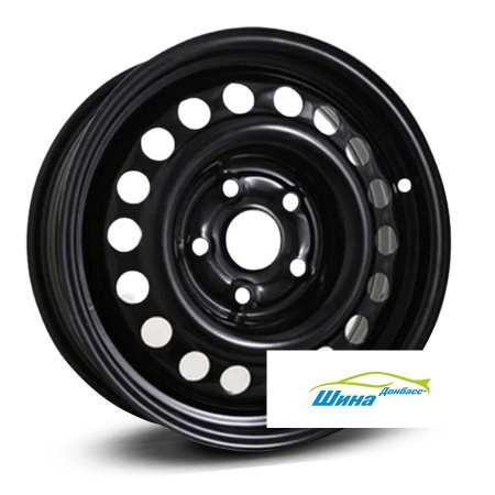 Диск штампованный 6*16 5*139,7 ET22 108,6 TREBL LT2883D_P Black в Луганске - 1