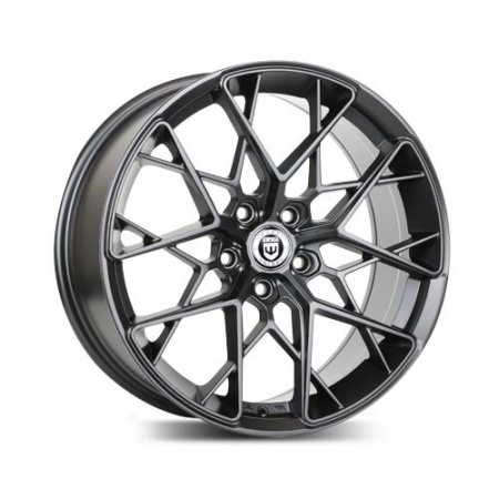 Диск литой 7,5*17 5*108 ET35 73,1 IVR IVF-754 (Black) в Луганске - 1