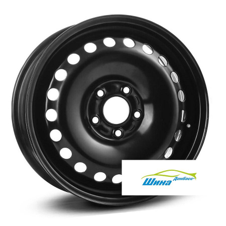 Диск штампованный 6,5*16 5*114,3 ET46 67,1 ТЗСК Kia_Mazda3_Mitsubishi Black в Луганске - 1