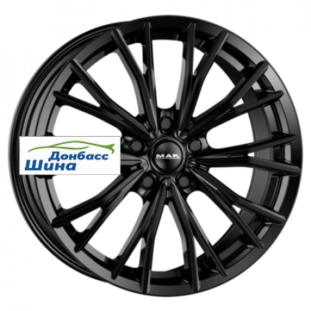Диск литой 7,5*17 5*112 ET52 66,6 MAK Mark Gloss Black в Луганске - 1