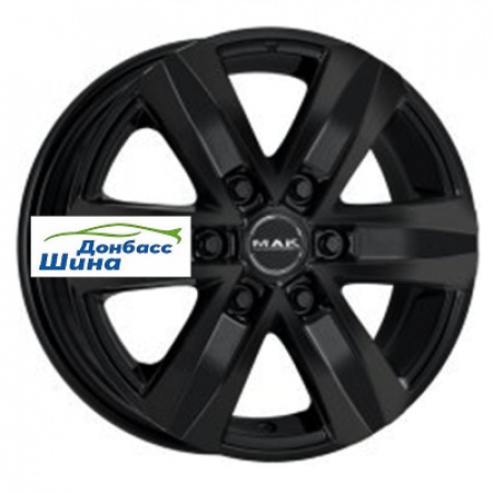 Диск литой 8,5*20 6*139,7 ET20 106,1 MAK Stone 6 Gloss Black в Луганске - 1