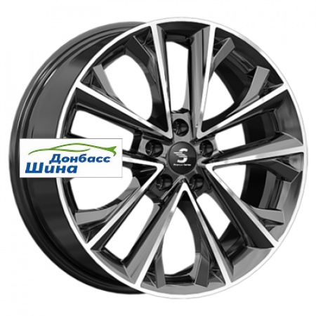 Диск литой 7*18 5*114,3 ET40 64,1 Premium Series КР012 (Haval F7/F7x) Diamond Quartz в Луганске - 1
