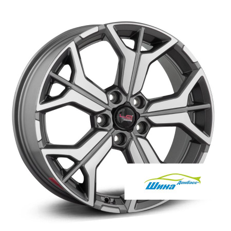 Диск литой 7,5*18 5*114,3 ET48,5 67,1 Legeartis Concept Ki538 HBFP в Луганске - 1