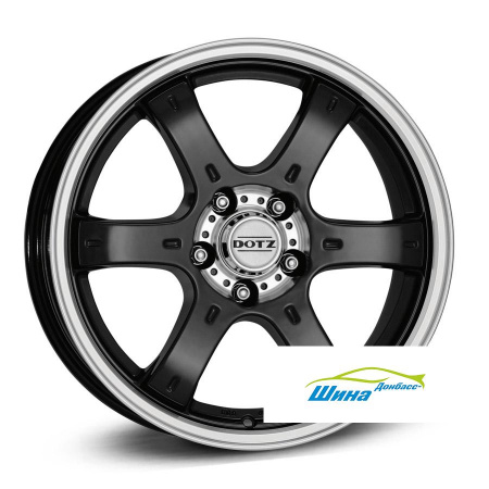 Диск литой 8*16 5*120 ET35 65,1 Dotz Crunch BKL в Луганске - 1