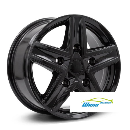 Диск литой 6,5*16 5*112 ET50 66,6 N2O V2237 Black в Луганске - 1