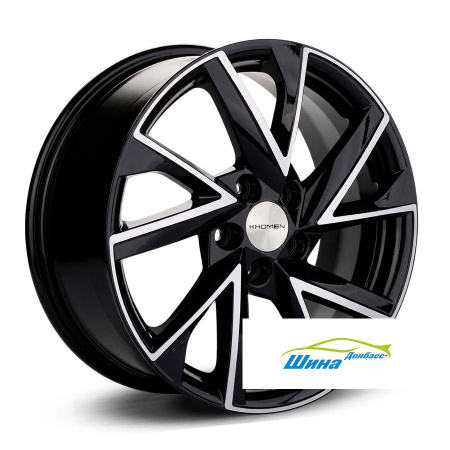Диск литой 7*17 5*112 ET40 57,1 KHOMEN WHEELS 1714 BFP в Луганске - 1