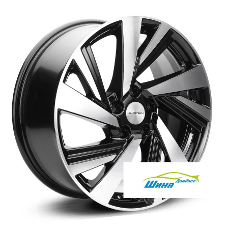 Диск литой 7,5*18 5*114,3 ET50 66,1 KHOMEN WHEELS 1801 BFP в Луганске - 1