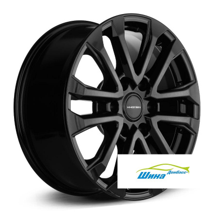 Диск литой 7,5*18 6*139,7 ET25 106,1 KHOMEN WHEELS 1805 Black в Луганске - 1